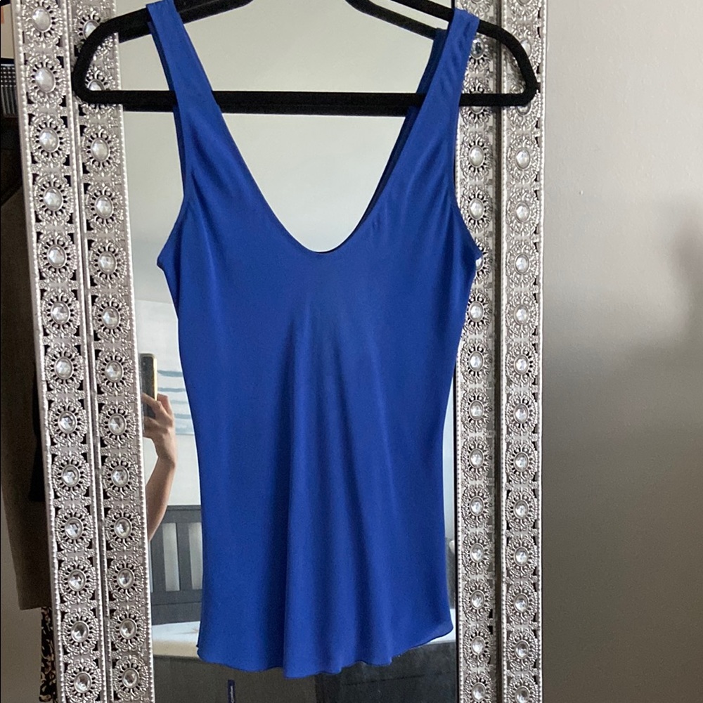 Aritzia Royal Blue Tank Top